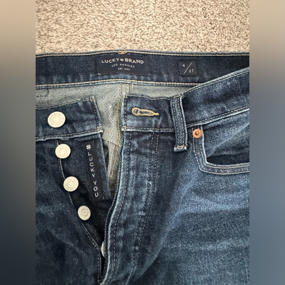 Lucky - boyfriend fit blue jeans